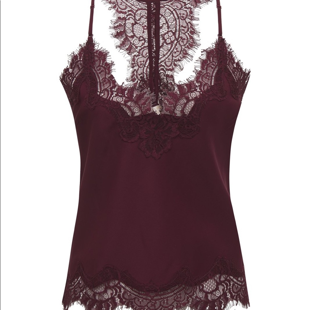Velvet Laced Cami